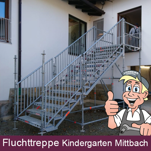 Fluchttreppe Mittbach